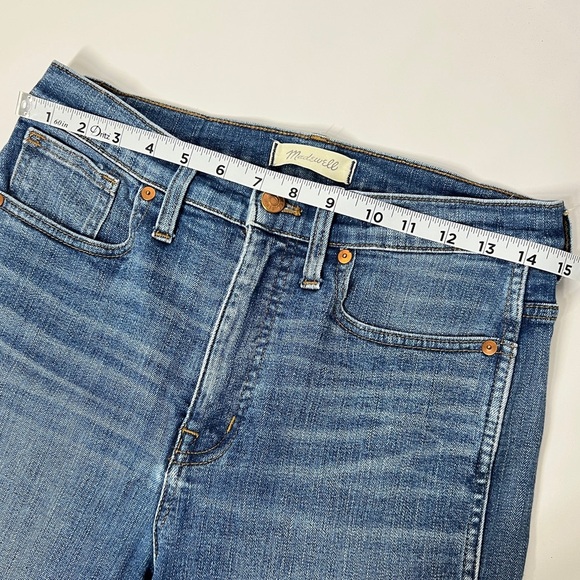 MADEWELL size 28 Blue Denim Jeans skinny jeans distressed - Picture 5 of 10